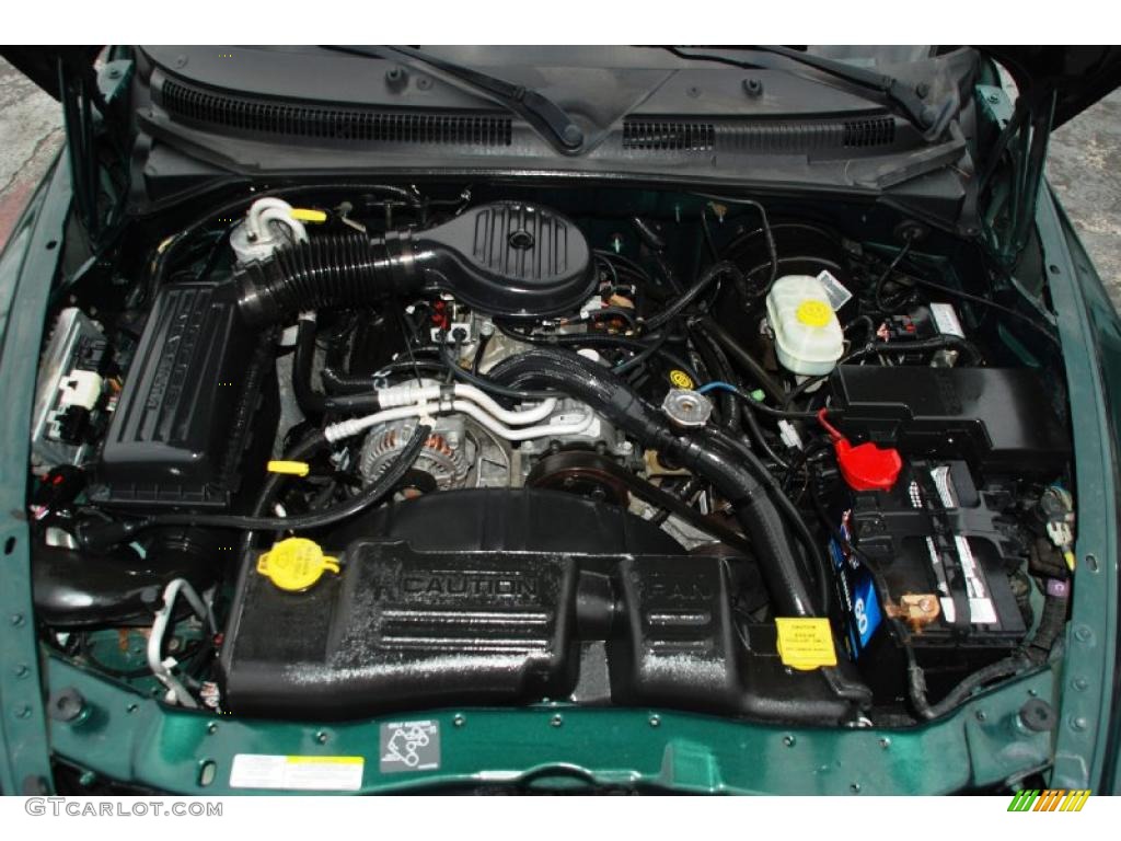 2002 Dodge Dakota SLT Club Cab 3.9 Liter OHV 12-Valve V6 Engine Photo #42476697