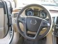 Cocoa/Cashmere Steering Wheel Photo for 2011 Buick LaCrosse #42477304