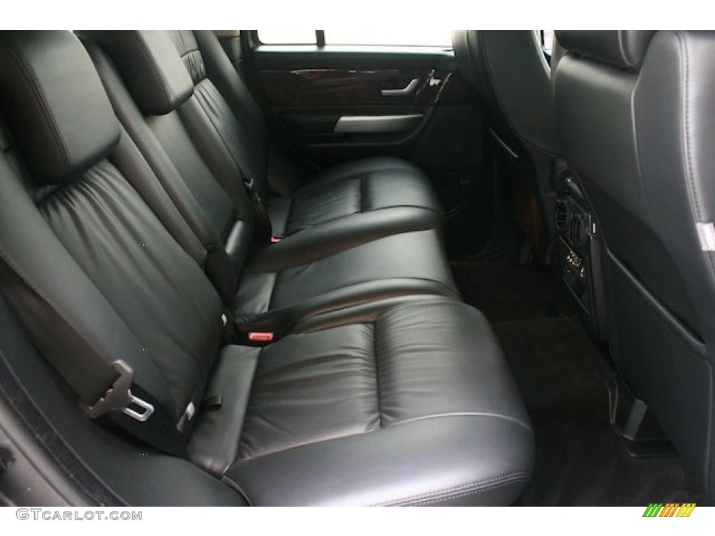 Ebony/Ebony Interior 2009 Land Rover Range Rover Sport Supercharged Photo #42477416