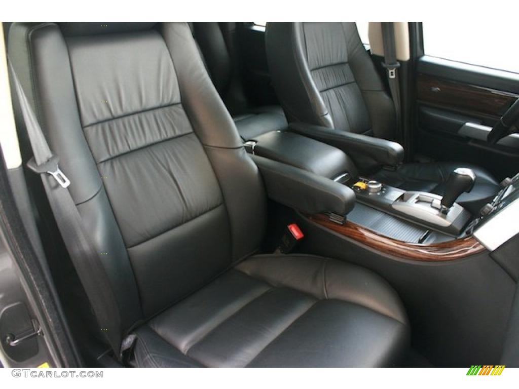 Ebony/Ebony Interior 2009 Land Rover Range Rover Sport Supercharged Photo #42477531