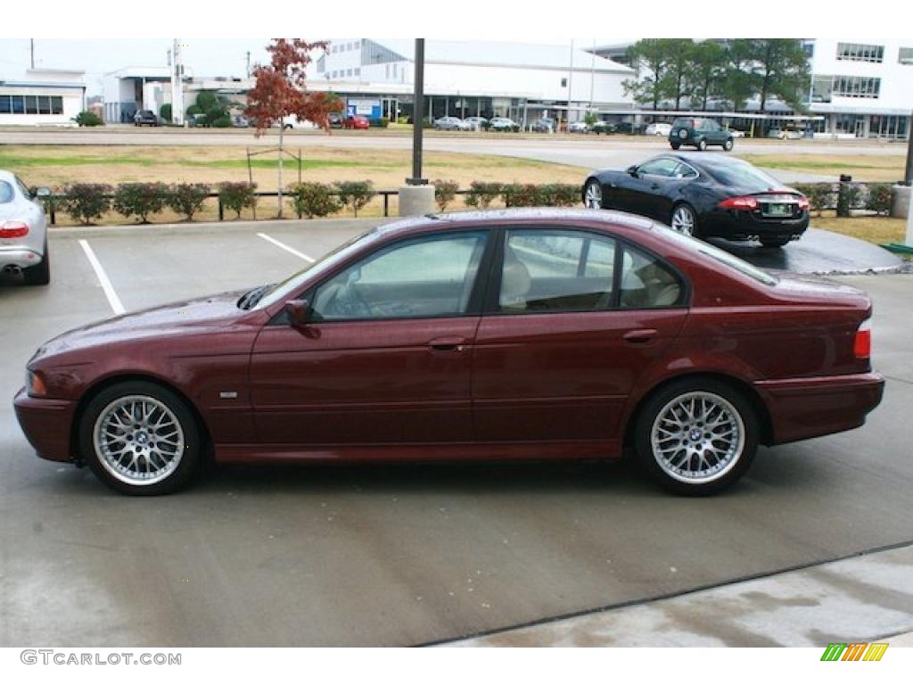 Royal Red Metallic 2001 BMW 5 Series 530i Sedan Exterior Photo #42477960