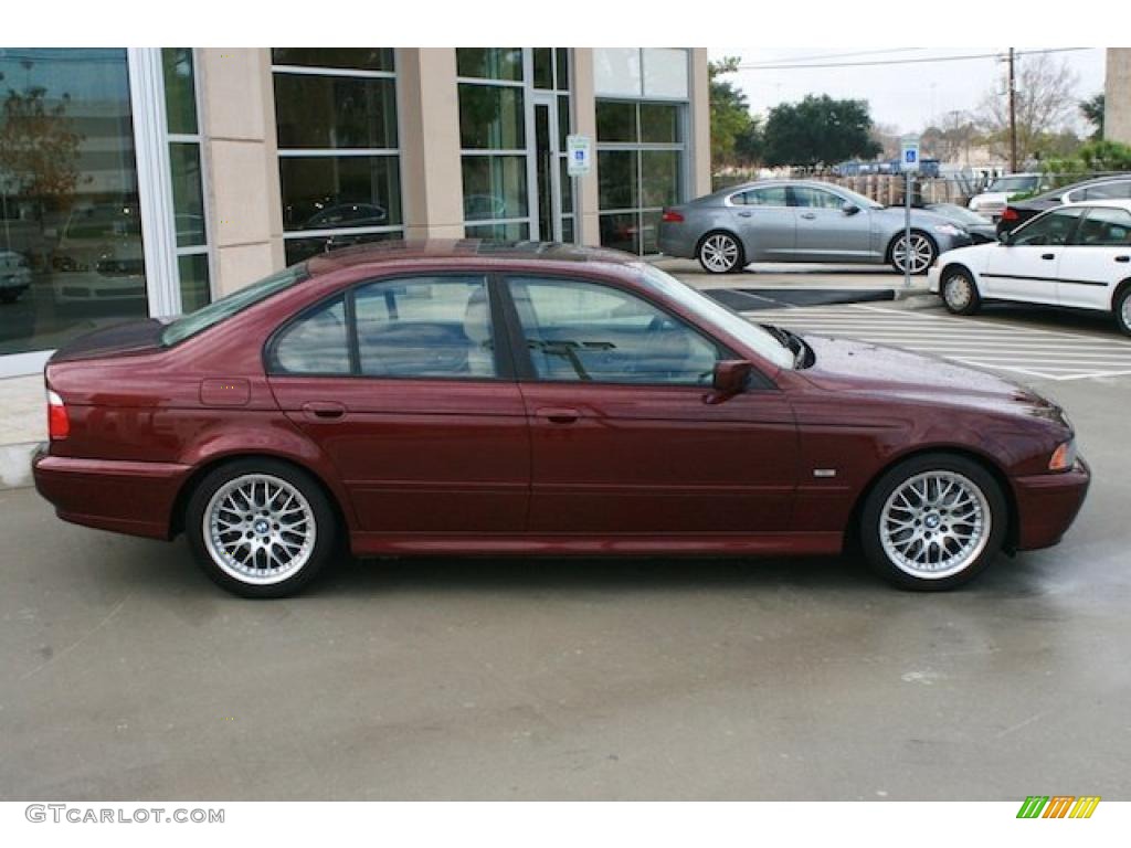 Royal Red Metallic 2001 BMW 5 Series 530i Sedan Exterior Photo #42478021