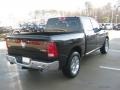 2011 Brilliant Black Crystal Pearl Dodge Ram 1500 Laramie Crew Cab  photo #5