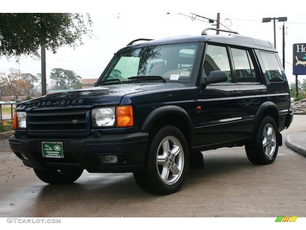 2002 Discovery II SE - Oslo Blue Metallic / Bahama Beige photo #2