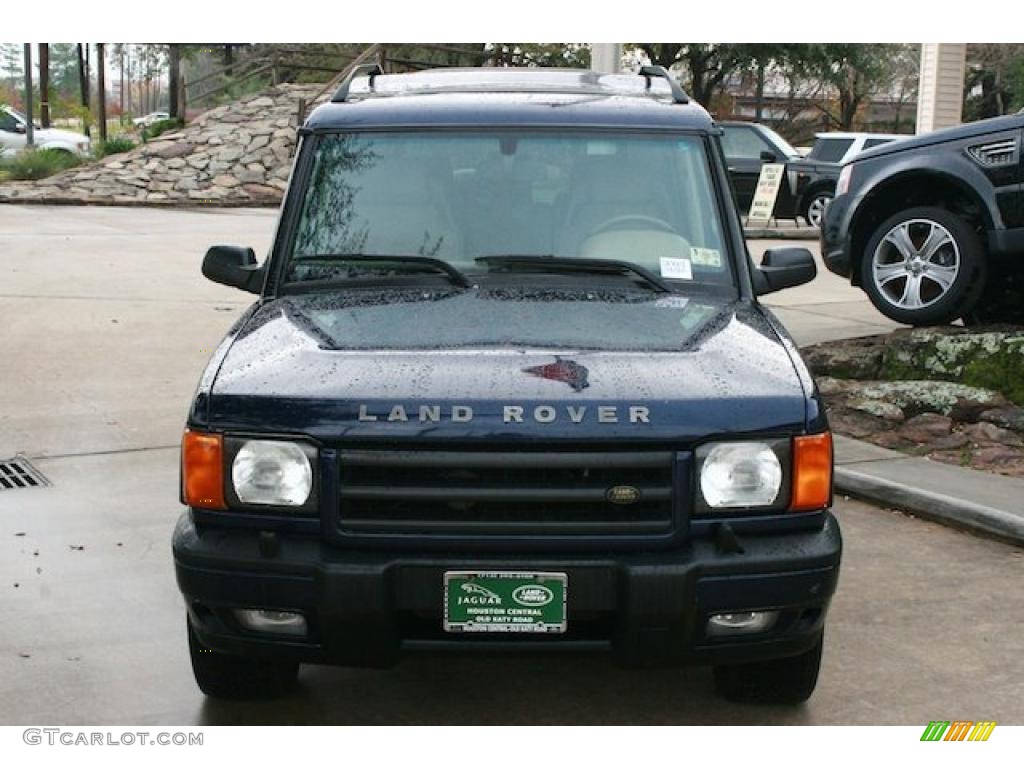 2002 Discovery II SE - Oslo Blue Metallic / Bahama Beige photo #6
