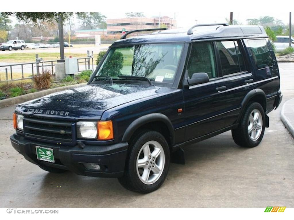 2002 Discovery II SE - Oslo Blue Metallic / Bahama Beige photo #7