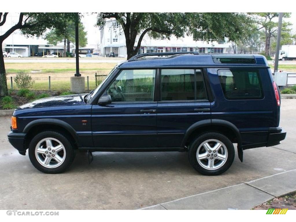 2002 Discovery II SE - Oslo Blue Metallic / Bahama Beige photo #8