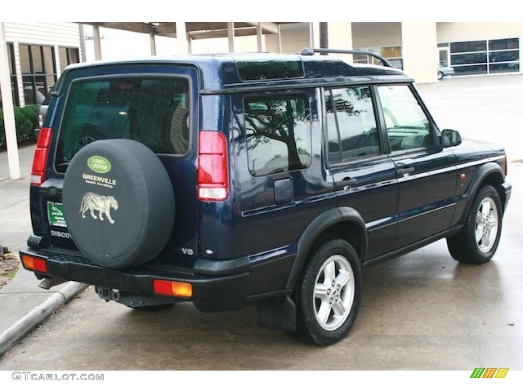 2002 Discovery II SE - Oslo Blue Metallic / Bahama Beige photo #12