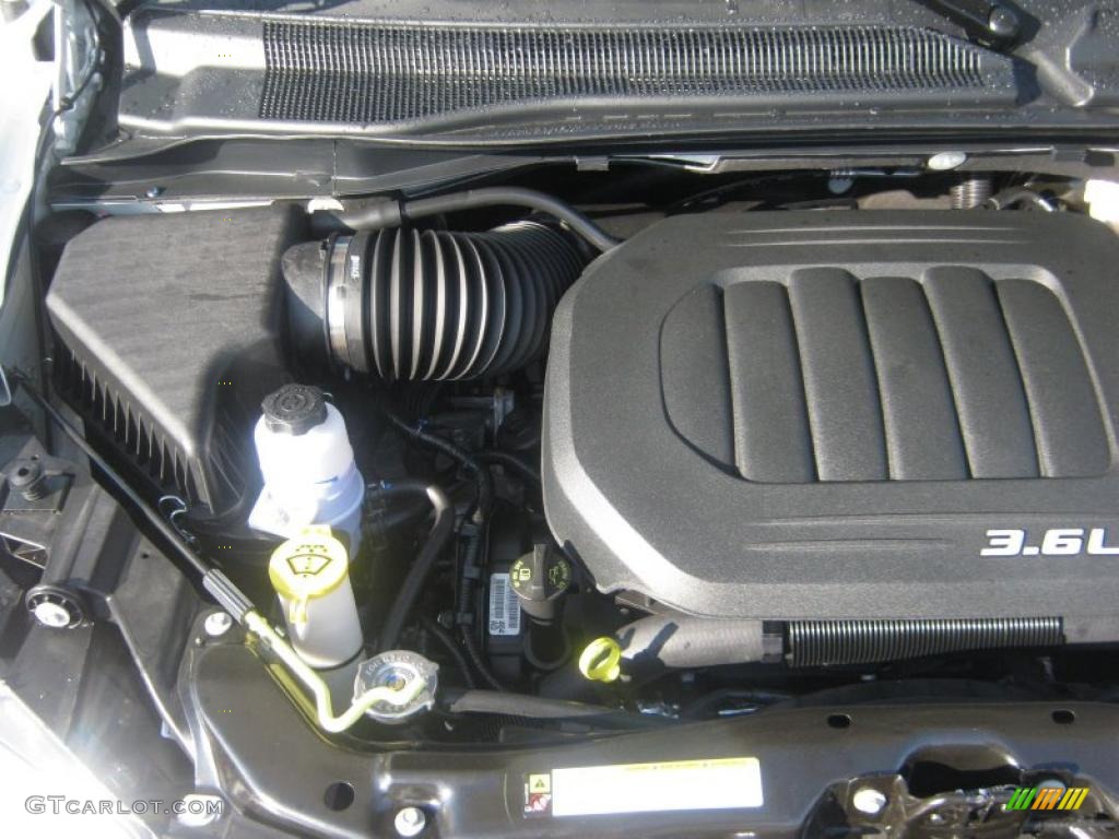 2011 Dodge Grand Caravan Express 3.6 Liter DOHC 24-Valve VVT Pentastar V6 Engine Photo #42478882