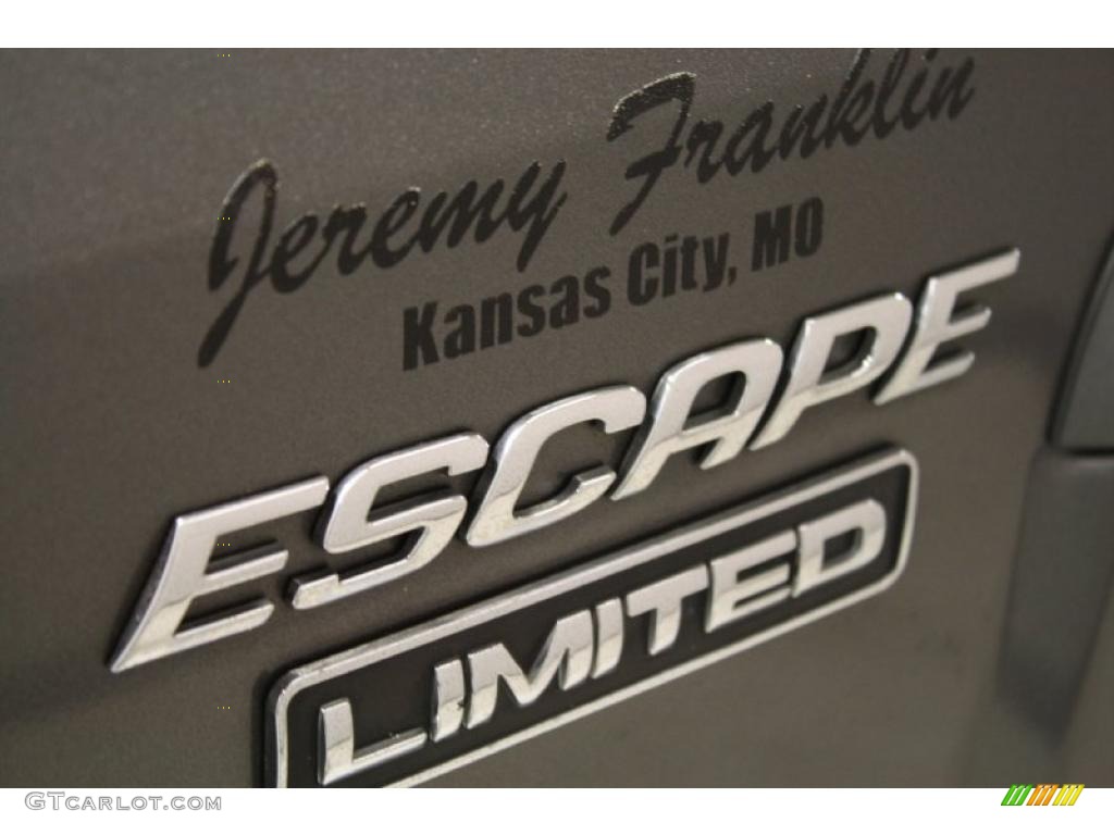 2004 Escape Limited 4WD - Dark Shadow Grey Metallic / Ebony Black photo #41