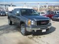 2011 Gray Green Metallic GMC Sierra 1500 SLE Crew Cab  photo #7