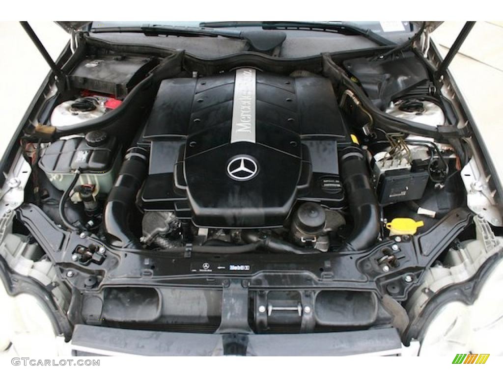 2003 Mercedes-Benz CLK 500 Coupe 5.0 Liter SOHC 24-Valve V8 Engine Photo #42479812