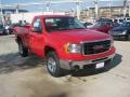 2011 Fire Red GMC Sierra 1500 Regular Cab  photo #7