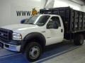 Oxford White - F450 Super Duty XL Regular Cab 4x4 Chassis Photo No. 1