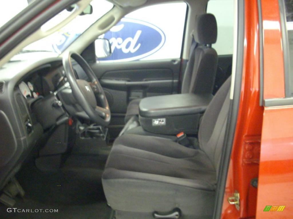 2004 Ram 1500 SLT Quad Cab 4x4 - Flame Red / Dark Slate Gray photo #9