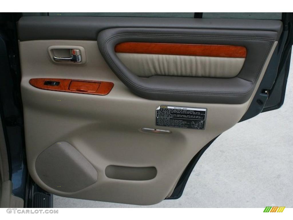 2005 Lexus LX 470 Ivory Door Panel Photo #42480647