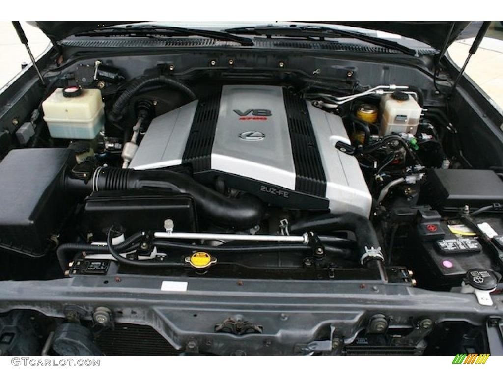 2005 Lexus LX 470 4.7 Liter DOHC 32-Valve V8 Engine Photo #42480688