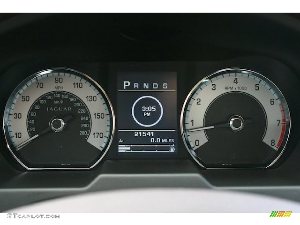 2009 Jaguar XF Luxury Gauges Photo #42481368