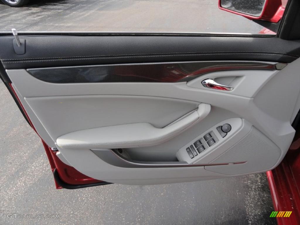 2011 Cadillac CTS 4 3.0 AWD Sedan Light Titanium Door Panel Photo #42484412