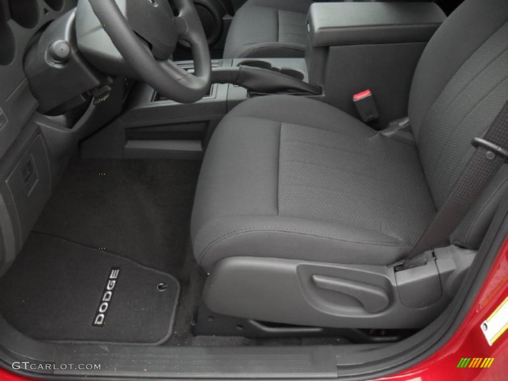 Dark Slate Gray Interior 2011 Dodge Nitro Heat Photo #42485705
