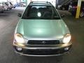 2002 Platinum Silver Metallic Subaru Impreza Outback Sport Wagon  photo #2