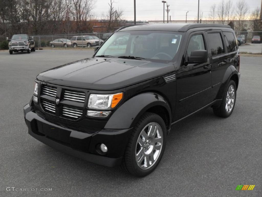 Brilliant Black Crystal Pearl 2011 Dodge Nitro Heat 4x4 Exterior Photo #42486009