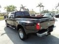 2008 Black Ford F350 Super Duty Lariat Crew Cab 4x4 Dually  photo #12