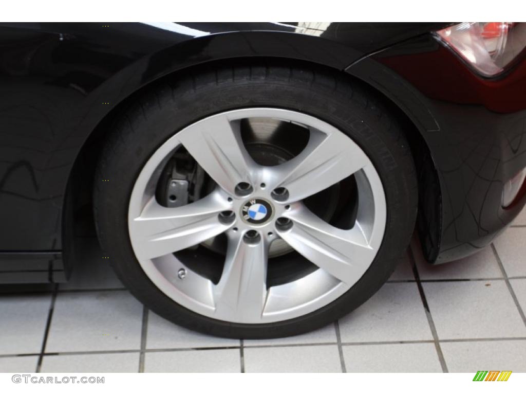 2007 3 Series 335i Coupe - Black Sapphire Metallic / Saddle Brown/Black photo #8