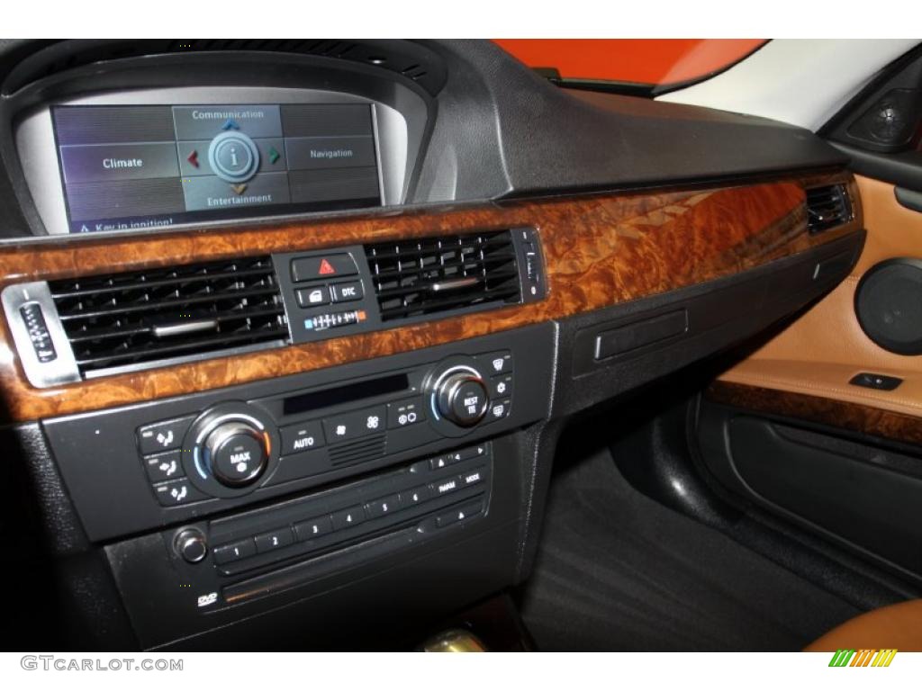2007 3 Series 335i Coupe - Black Sapphire Metallic / Saddle Brown/Black photo #18