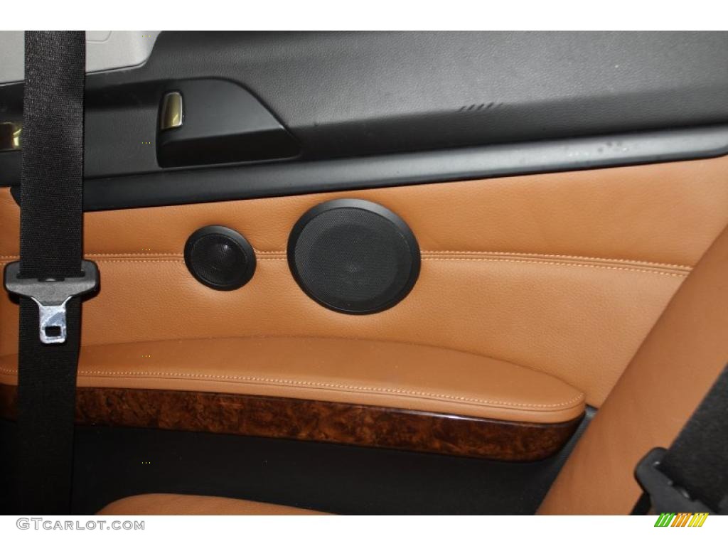 2007 3 Series 335i Coupe - Black Sapphire Metallic / Saddle Brown/Black photo #35