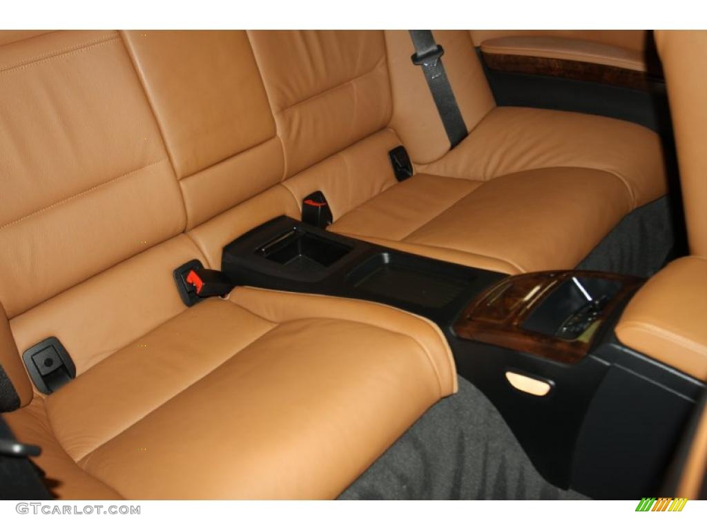 2007 3 Series 335i Coupe - Black Sapphire Metallic / Saddle Brown/Black photo #43