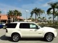 2008 White Sand Tri coat Ford Explorer Limited  photo #5