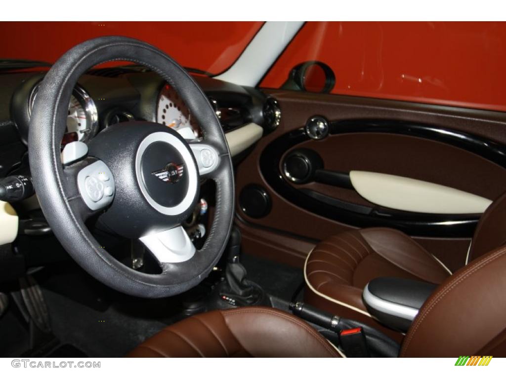 2009 Cooper S Clubman - Hot Chocolate / Lounge Hot Chocolate Leather photo #20
