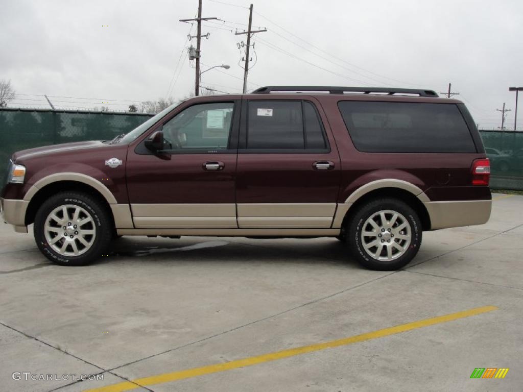 Royal Red Metallic 2011 Ford Expedition EL King Ranch 4x4 Exterior Photo #42492461