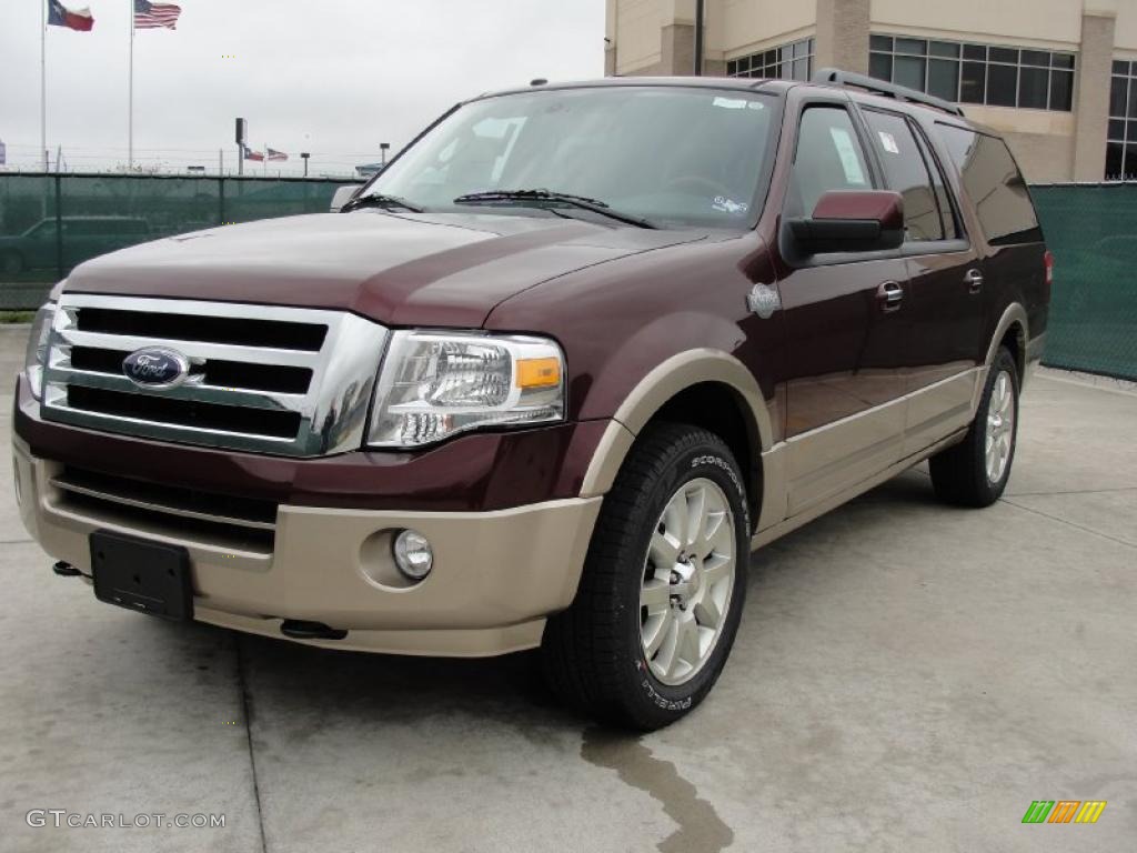 Royal Red Metallic 2011 Ford Expedition EL King Ranch 4x4 Exterior Photo #42492477