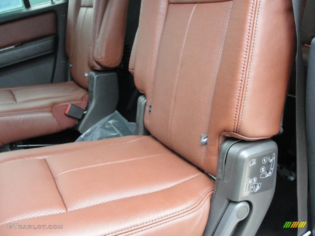 Charcoal Black Interior 2011 Ford Expedition EL King Ranch 4x4 Photo #42492842
