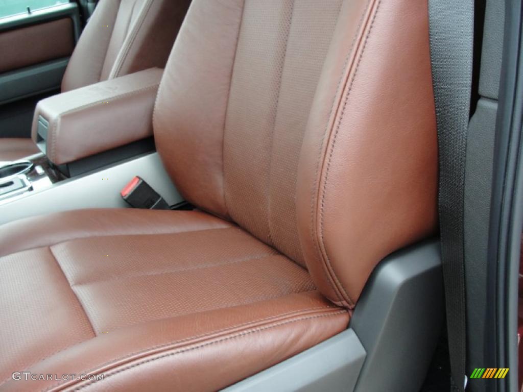 Charcoal Black Interior 2011 Ford Expedition EL King Ranch 4x4 Photo #42492894
