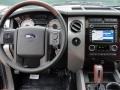 Charcoal Black 2011 Ford Expedition EL King Ranch 4x4 Dashboard