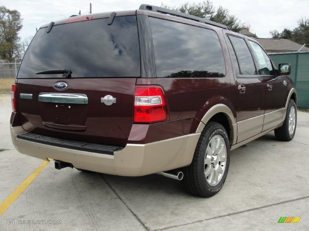 Royal Red Metallic 2011 Ford Expedition EL King Ranch 4x4 Exterior Photo #42493186