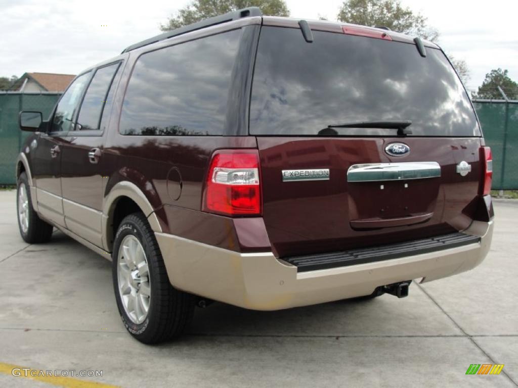 Royal Red Metallic 2011 Ford Expedition EL King Ranch 4x4 Exterior Photo #42493222