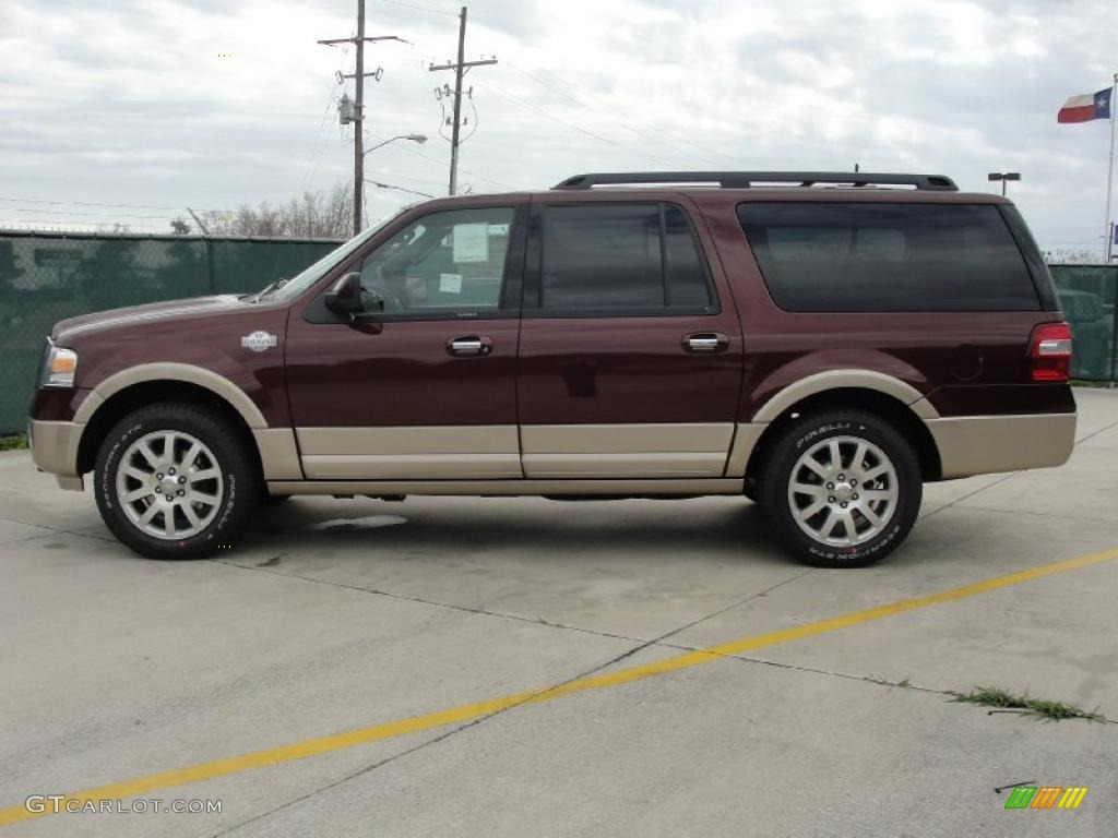 Royal Red Metallic 2011 Ford Expedition EL King Ranch 4x4 Exterior Photo #42493238