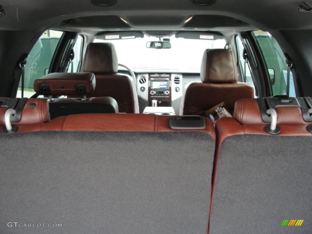 Chaparral Leather Interior 2011 Ford Expedition EL King Ranch 4x4 Photo #42493482