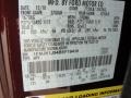  2011 Expedition EL King Ranch 4x4 Royal Red Metallic Color Code UK