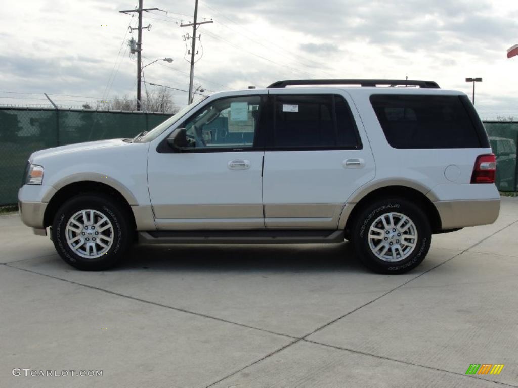 2011 Expedition XLT - Oxford White / Camel photo #6