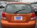 2007 Spicy Orange Chevrolet Aveo 5 LS Hatchback  photo #17