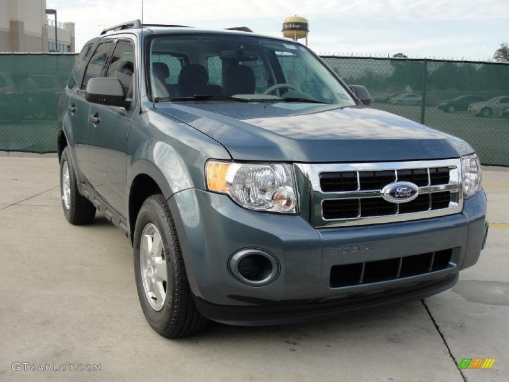 2011 Escape XLS - Steel Blue Metallic / Stone photo #1