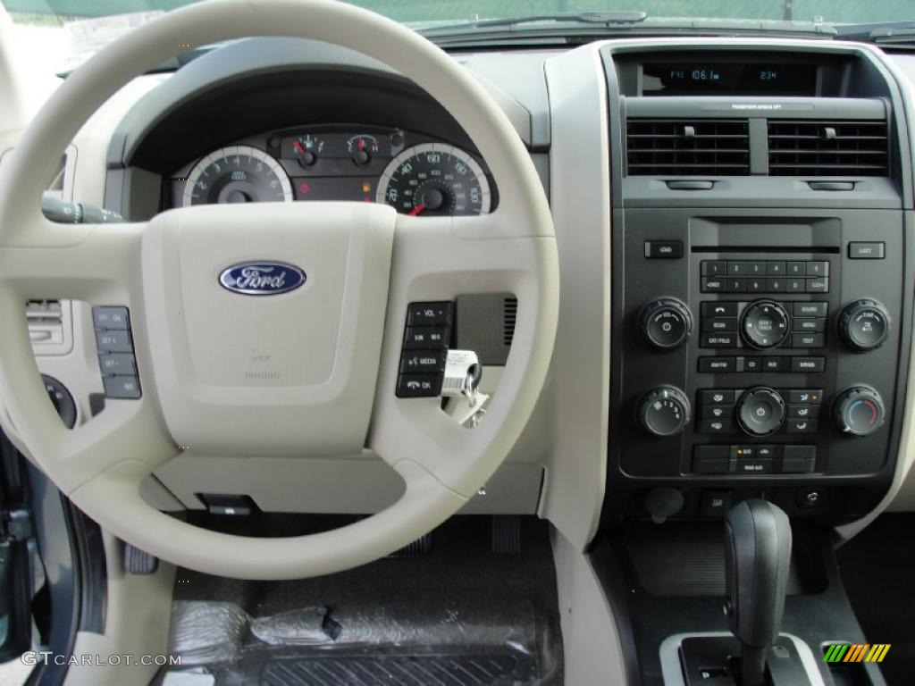 2011 Ford Escape XLS Stone Dashboard Photo #42497778