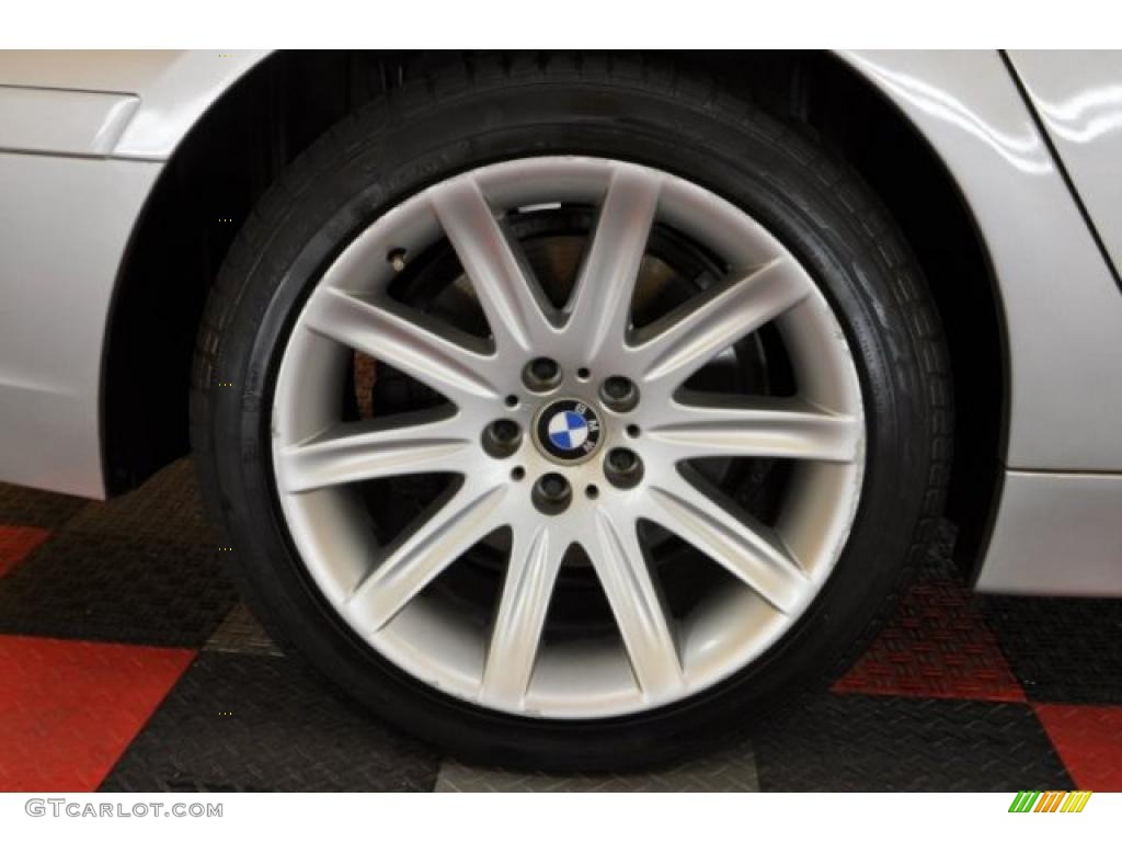 2004 7 Series 745i Sedan - Titanium Silver Metallic / Black/Black photo #18