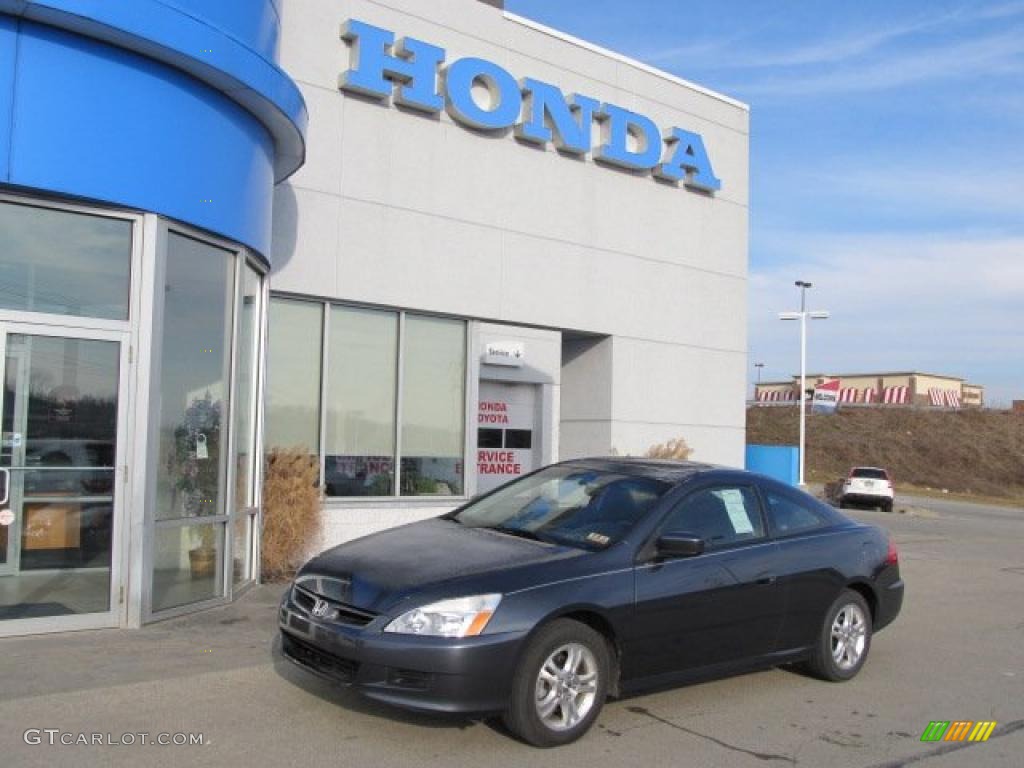 2006 Accord EX Coupe - Graphite Pearl / Black photo #1