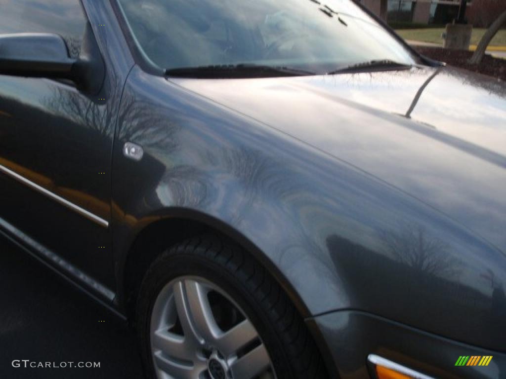2004 Jetta GLS 1.8T Sedan - Platinum Grey Metallic / Grey photo #5